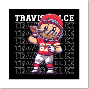 Travis Kelce Posters and Art